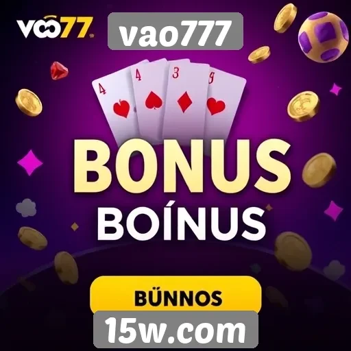 Comparativo de bônus disponíveis no vao777